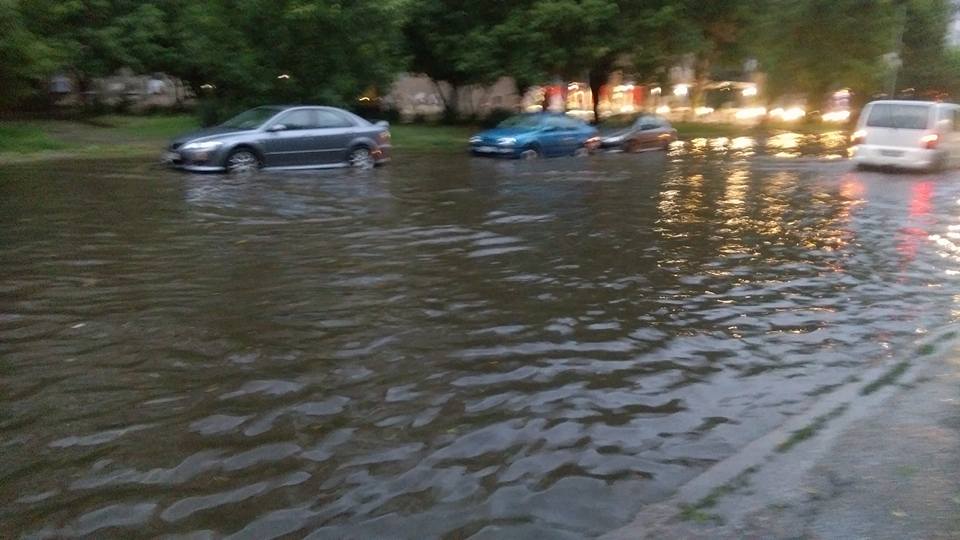 Потоп във Видин след 